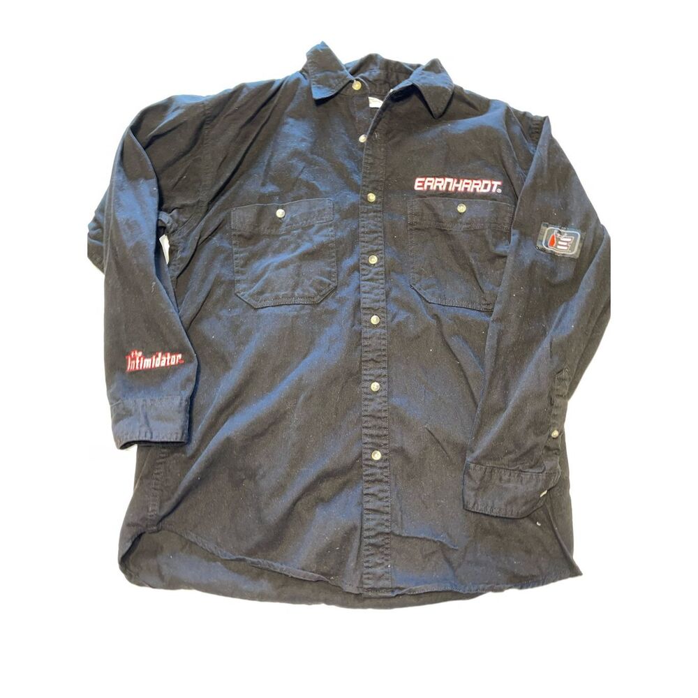 Vtg Dale Earnhardt The Intimidator Button Down Shirt‎ Winners Circle Men’s M